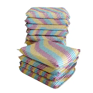 Home Collection Rainbow Non-Scratch Scouring Pads Pack of 12