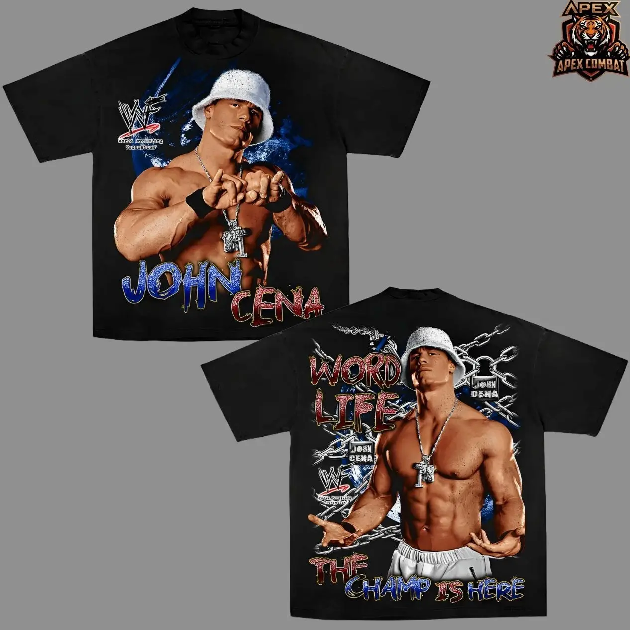 John Cena 17 Time World Champions Retro Premium Acid Washed 100% Cotton T-Shirt, The Champ Shirt, Doctor of Thuganomics Retro WWE Shirt, Hustle Loyalty Respect Wrestling T-Shirt, Iconic WWE Legend Merch Sold SBA