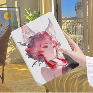 comic Protective Case for iPad Built-in Pen Tray for iPad 9.7/ 10.2/ 10.9/ 12.9/ Pro 11/ 10th Gen, Ipad Accessory, Digital Notetaking, Fun Case, Comic Design, Protective Cover, Tablet Case, Protective Sleeve, Ipad Users, Students