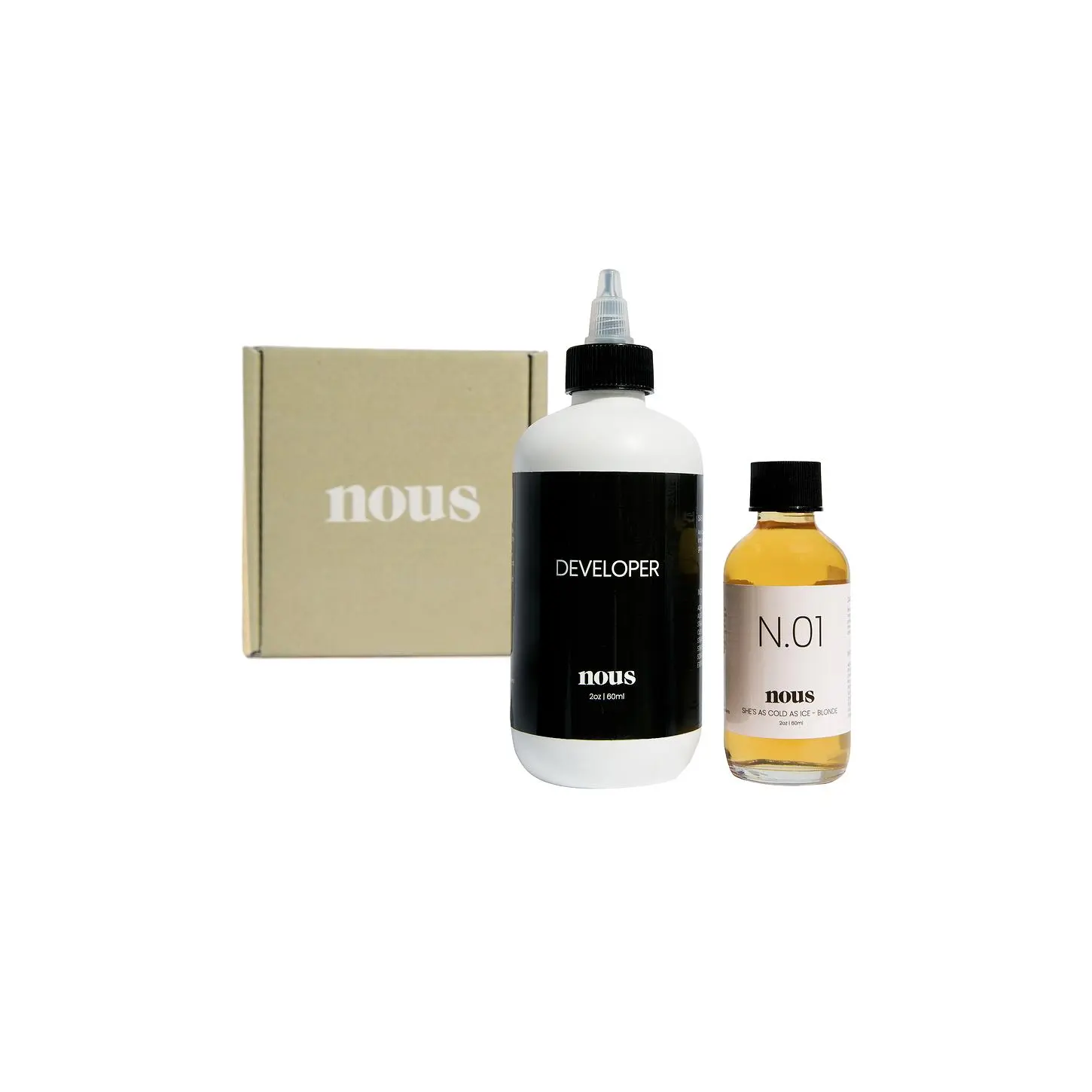 Nous Haircare x REVOLVE Blonde Hair Gloss in N.01 She's Cold As Ice