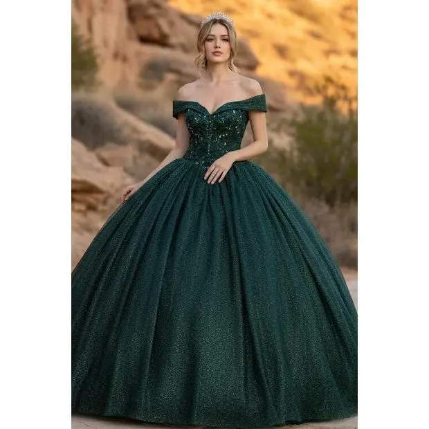 Layla K LK151 Off The Shoulder Quinceanera Dress And Plus Size