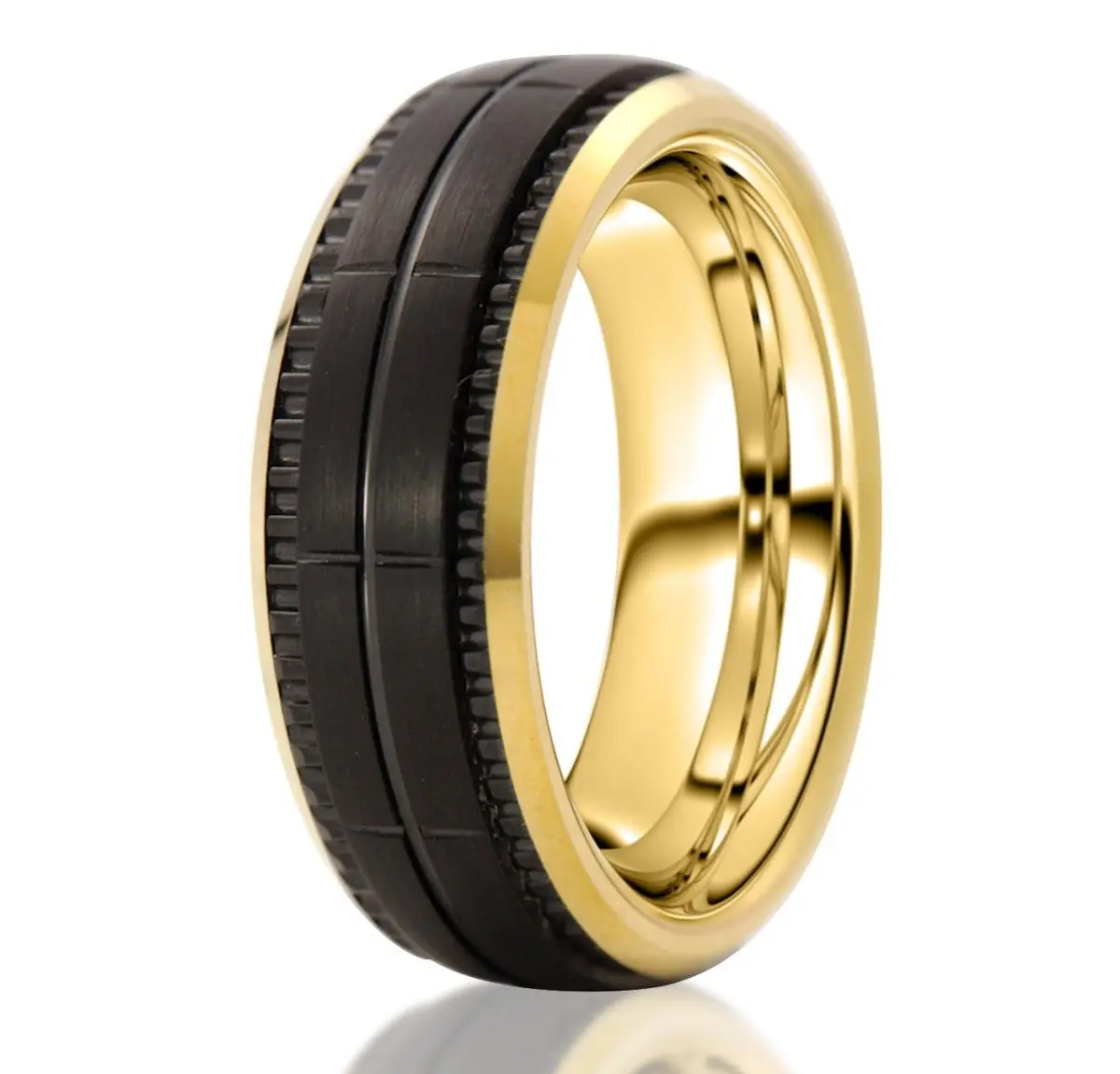 The Apache - Gentlemen's Bands - Men's Wedding Band Rings