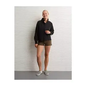AE Big Hug Fleece Henley Sweatshirt