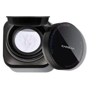 1.0 Soft Focus Loose Setting Powder, Waterproof, Matte, Oil Control, Shine Free, Talc-Free Face Powder Makeup, 24H Longwear Finishing Powder, 01 Blue Purple