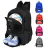 WOLT Soccer Bag Backpack with Ball Holder & Ventilated Shoe Compartment, Team Training Sports Gear Bag for Basketball Volleyball Football, Large Athletic Daypack for Youth Adults