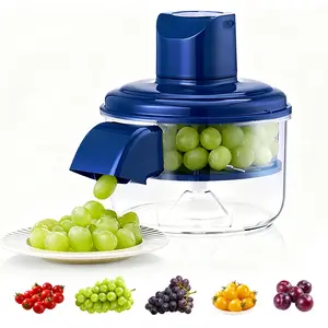 Electric Fruit & Vegetable Peeler - One-Click Automatic Style, Portable Rechargeable Grape Garlic Cherry Tomato Skin Remover, Ideal for Home Kitchen & Salad Prep, Kitchen Gadgets