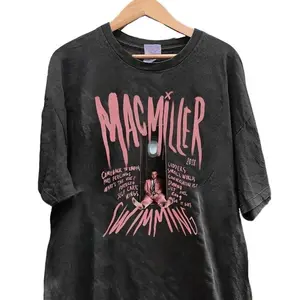 Mac Miller Swimming Album Unisex Heavy Blend Hooded Sweatshirt, Mac Miller T-Shirt, Kids Hip Hop 90s Bootleg Vintage Shirt