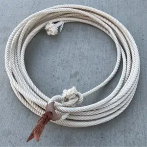 27ft WESTERN KIDS ROPE LASSO CHARRO RANCH ROPE. KIDS COWBOY RODEO BEGINNER ROPE