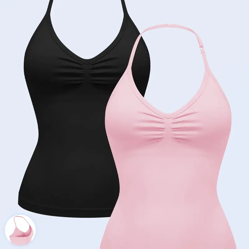 1/2/3/4 Pcs Impact Longline Strappy Top Fitness Sports Yoga Impact Gymwear Tanks Women Workout Apparel Sportswear Activewear Outdoor Running Tops Sleeveless Sports Vests Athletic Tank
