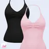 1/2/3/4 Pcs Impact Longline Strappy Top Fitness Sports Yoga Impact Gymwear Tanks Women Workout Apparel Sportswear Activewear Outdoor Running Tops Sleeveless Sports Vests Athletic Tank