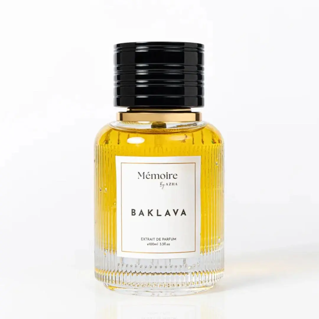 Baklava Extrait de Parfum Spray 100ml (3.3 Oz) - Memoire Collection by Azha (Velvet Pouch)