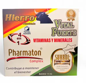 4 en 1 en 1 Vital Fuerte Ampolleta Bebible 10 vials