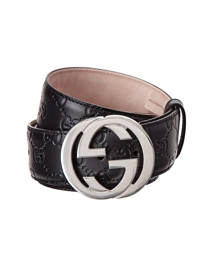 Gucci Signature Leather Belt