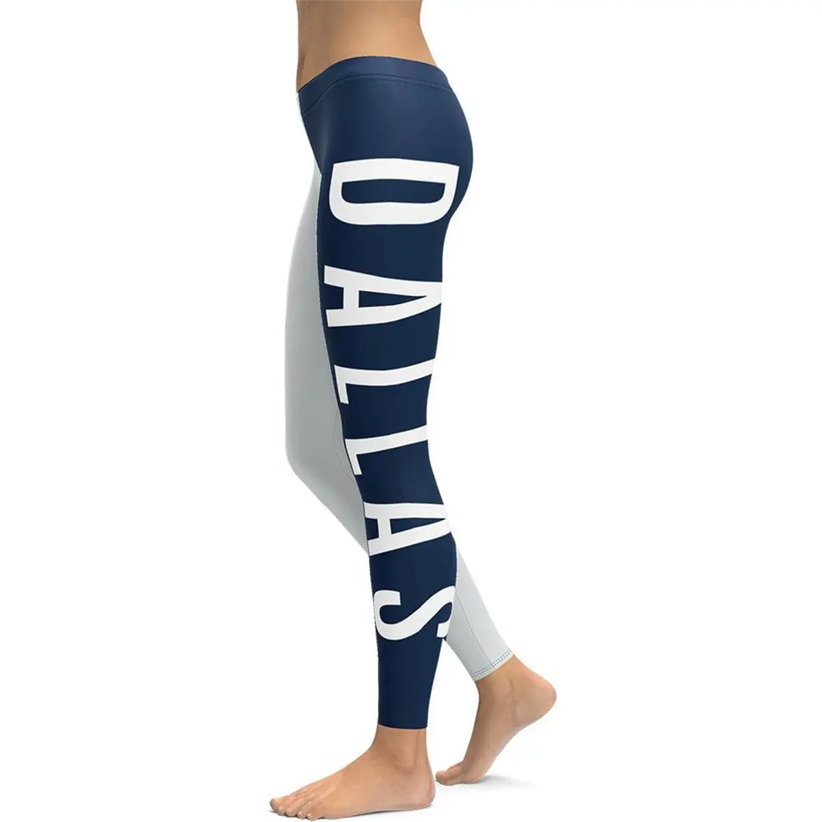 Dallas Leggings – Stylish Dallas-Inspired Print Leggings, Trendy Everyday Wear, Perfect For Casual Outfits Or Sporting Events, Comfortable Stretchy Fit, Unique Texan Styl