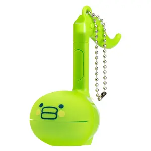 Otamatone Melody Tamagotchi [Kuchipatchi] Portable Mini Size Keychain with 11 Pre-Programmed Songs - Musical Electronic Toy from Japan by Maywa Denki