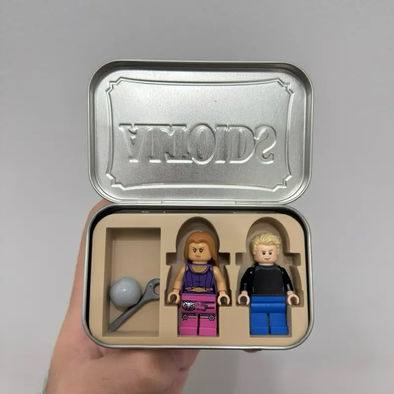Brick Toy Pocket Minifigure Insert - Small Collectible Figure Insert.