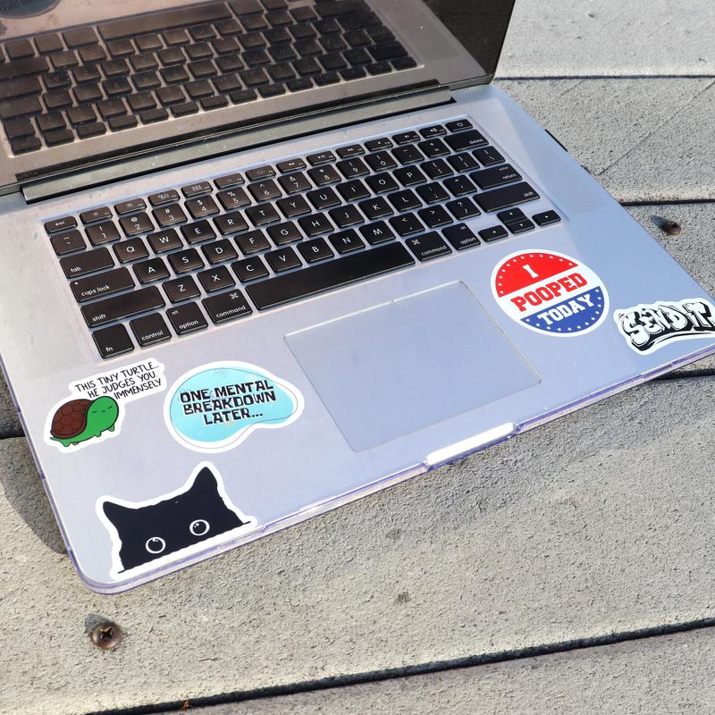 100-200 PCS Funny Prank Meme Sticker Pack – Hilarious, Waterproof Vinyl Decals for Laptops, Water Bottles, Hard Hats, and More