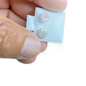 Silver 925 jewelry Aretes de Plata 925 Brilliant Octagon Stud Earrings with Gemstones Elegant Style for Daily Wear Perfect Gift for Her Polished Pure Shine