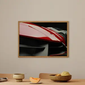 Lamborghini Emblem Poster Car Photography Unframed Wall Art Modern Automotive Print for Home Office Decor 08x12 12x18 16x24 20x30 24x36 Inches