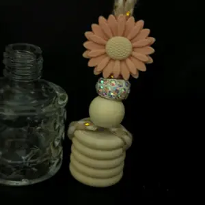 Carmel Daisy with rhinstones  Car Diffusers