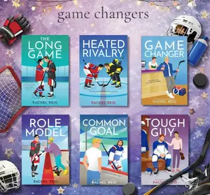 Game Changers Series by Rachel Reid Game Changer, Heated Rivalry, Tough Guy, Common Goal, Role Model – MM Hockey Romance Books LGBTQ