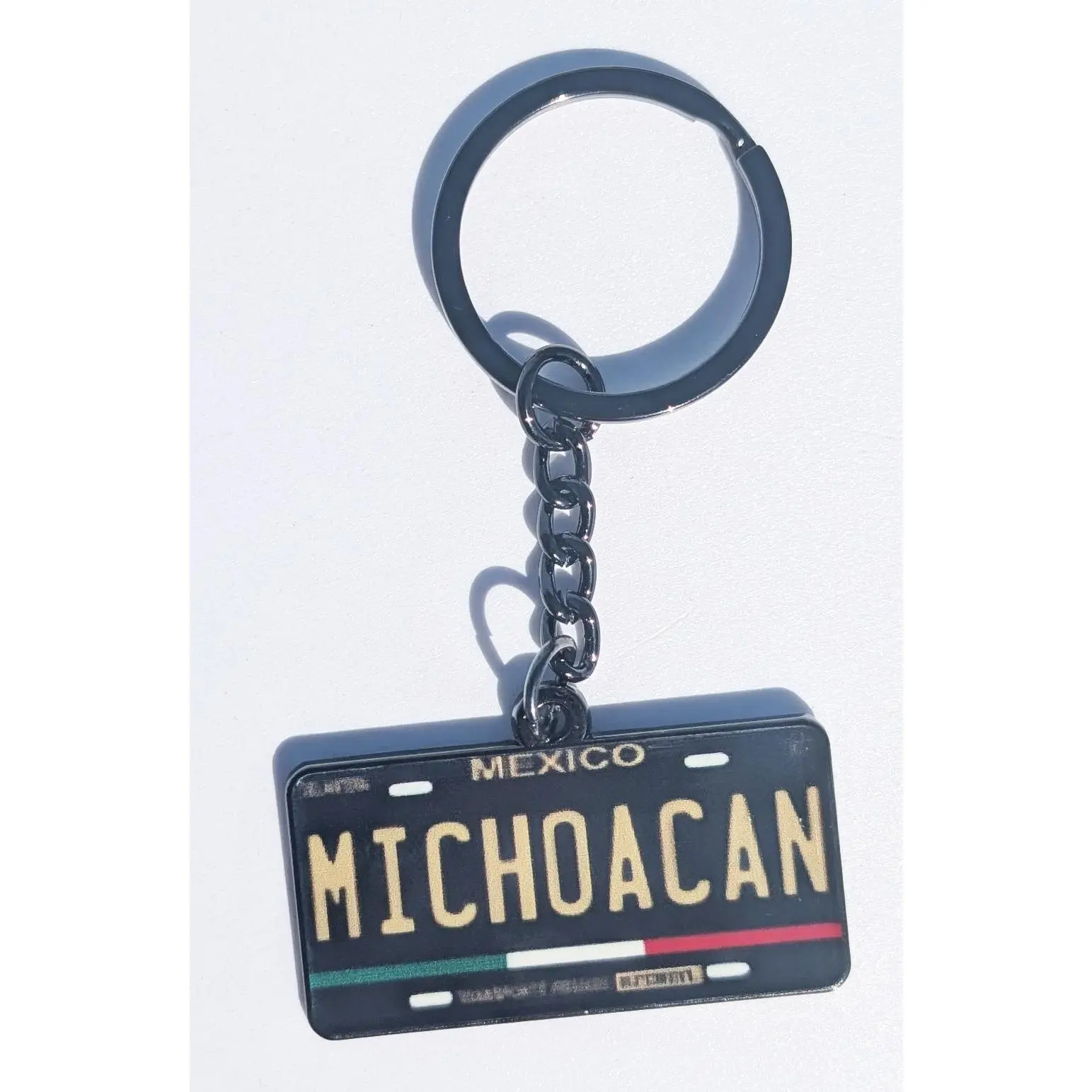Michoacan Metal Keychain Souvenir Keyring Mexican Pride Mexico State llavero