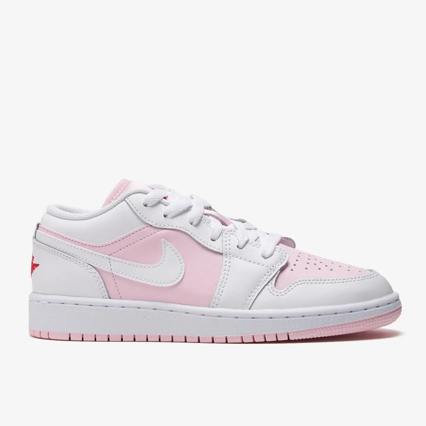 Nike Air Jordan 1 Low Pink Foam Valentines Day 553560-608 GS & Women's Fashion Sneaker New