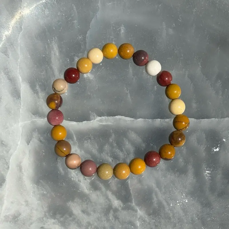Mookiate Jasper Crystal Bracelet Stretch Jewelry