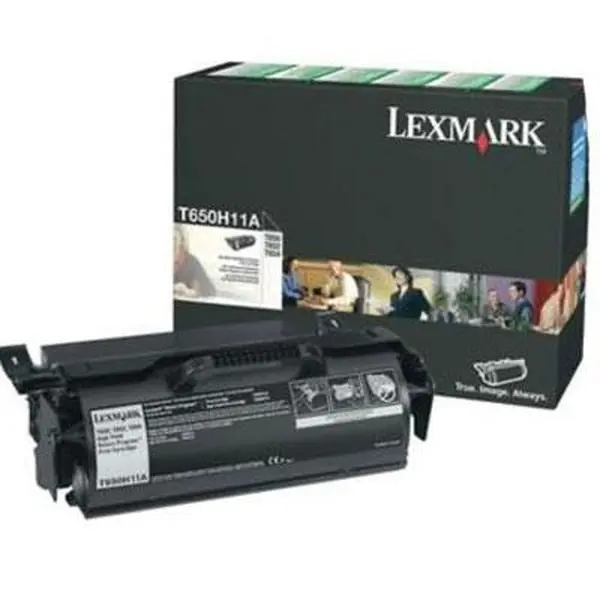 Lexmark T650H11A High-Yield Laser Printer Toner Cartridge, Compatible with T65X Series Laser Printers