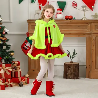 Kids Grinch Costume TikTok Shop - Main Image