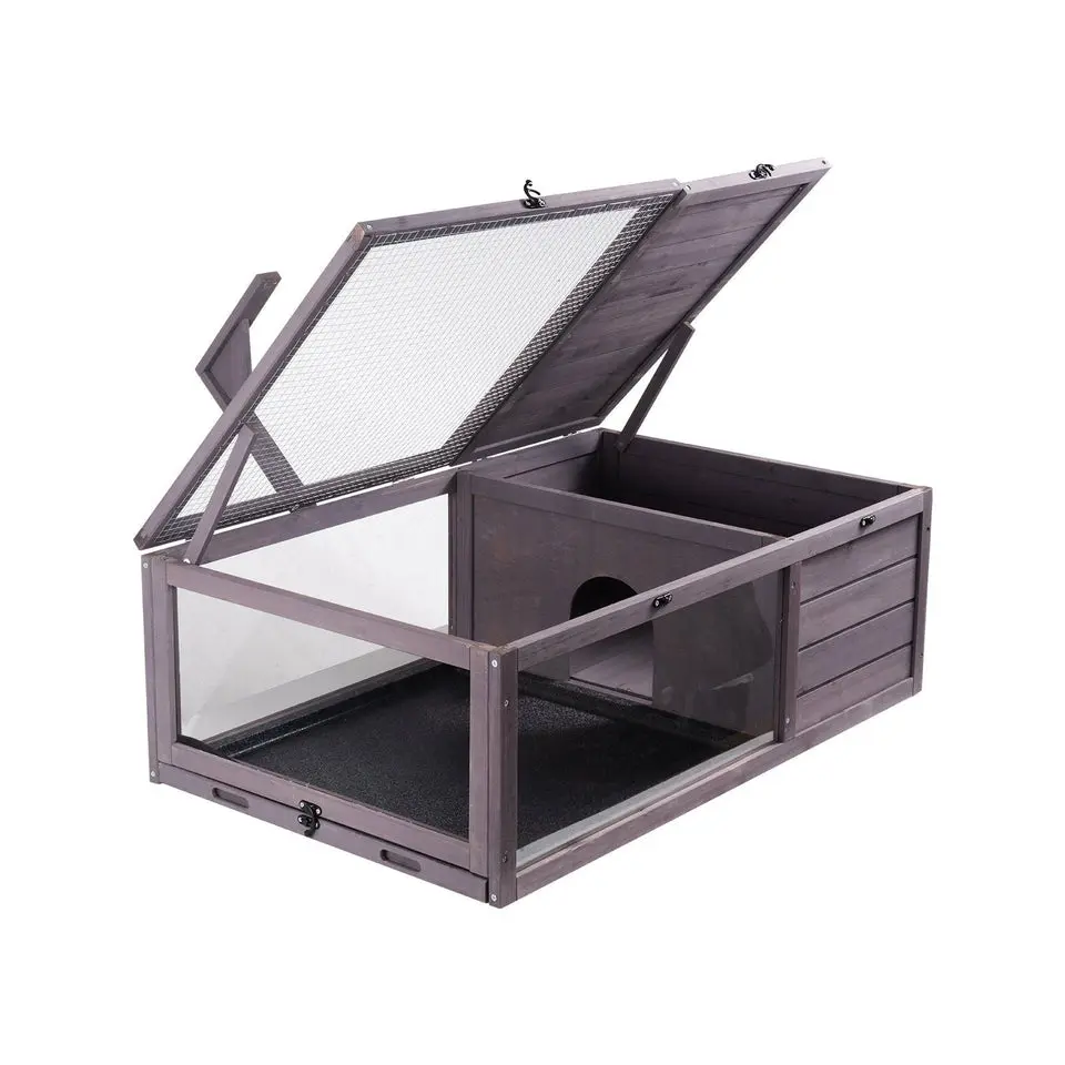 Tortoise Habitat Wooden