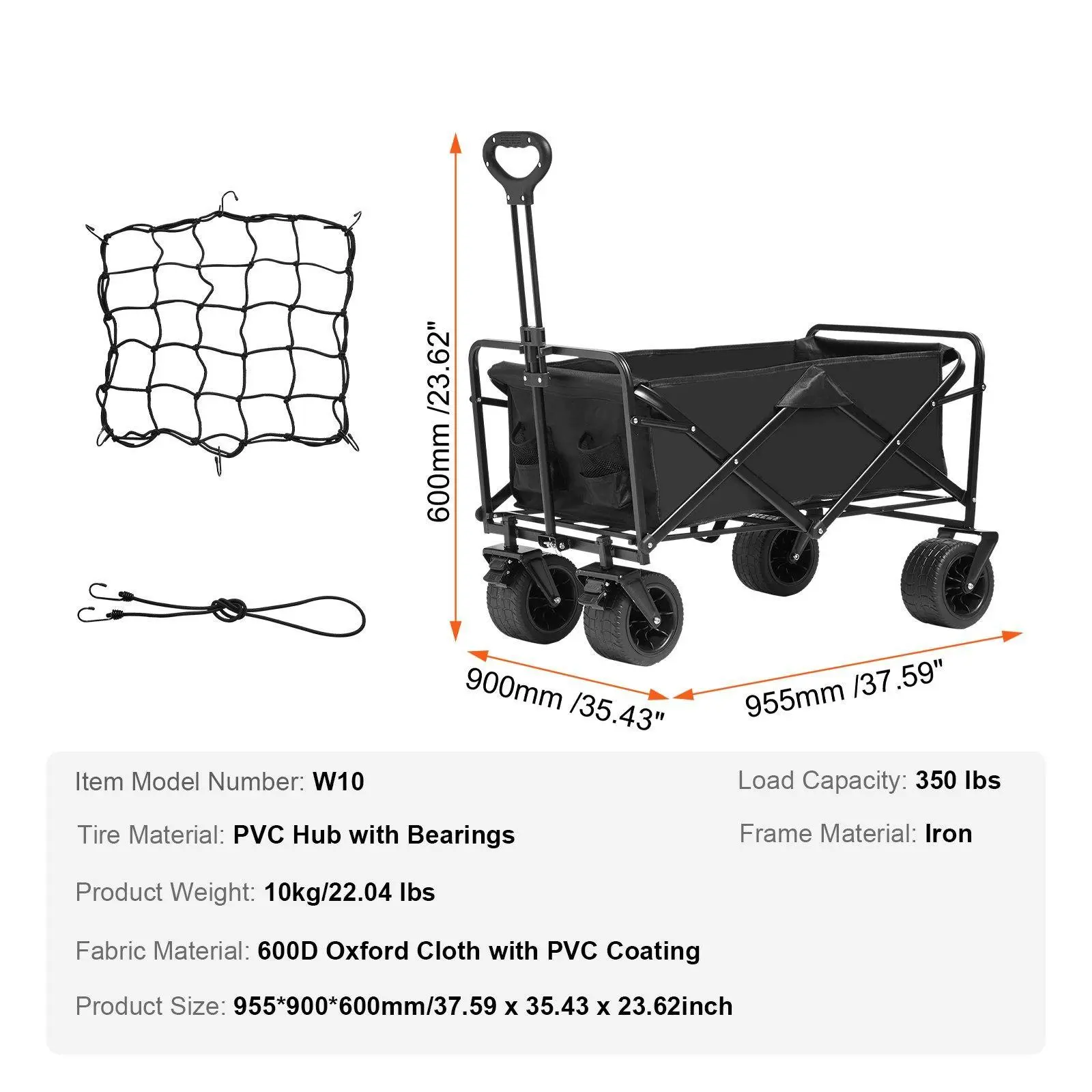 Max 350 lbs - Single Decker