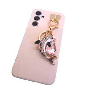 Destiny the Dolphin Glitzy Drop for Keys, Bags and Phones