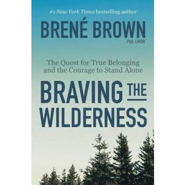 USED Book - Braving the Wilderness by Brené Brown (Paperback) - english
