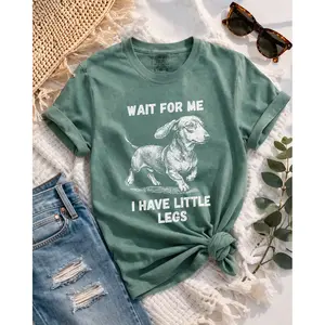 Plus/Reg Short Sleeve "Wait For Me..." Graphic Tee