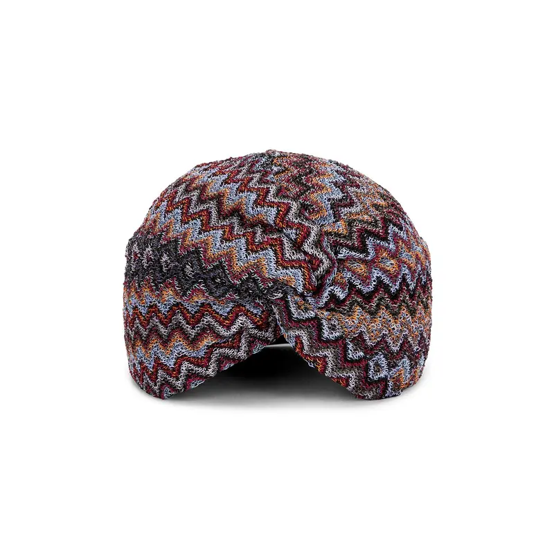 Missoni Red and Blue Chevron Hat Missoni Hats - Sale up to 85% off - SoPicks main image 3