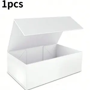Reusable Elegant Gift Box with Magnetic Closure, Rectangular Folding Design, Ideal for Proposal Boxes, Weddings, Christmas, Halloween, Birthdays, Special Box