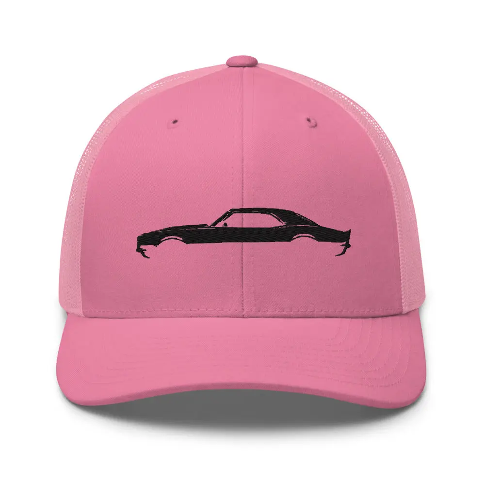 1969 Chevy Camaro SS RS Z28 American Muscle Car Embroidered Trucker Cap Snapback Hat