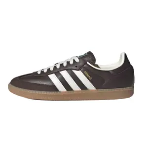 Adidas Samba OG Dark Brown Off White Gum Men's Perfect Daily Casual Comfort Fashion Footwear Walking Sneaker Shoe Boy