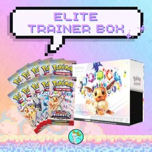 Scarlet & Violet - Prismatic Evolutions Elite Trainer Box Pokemon (9 Booster Packs)