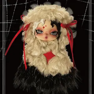 Iris Card Pact Series Plush Blind Box, Trendy Plush Key Chain Collectible Toys