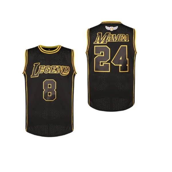 Mamba Basketball Jersey #8/24 Breathable & Stretchy Sleeveless Sports Uniform for Training
