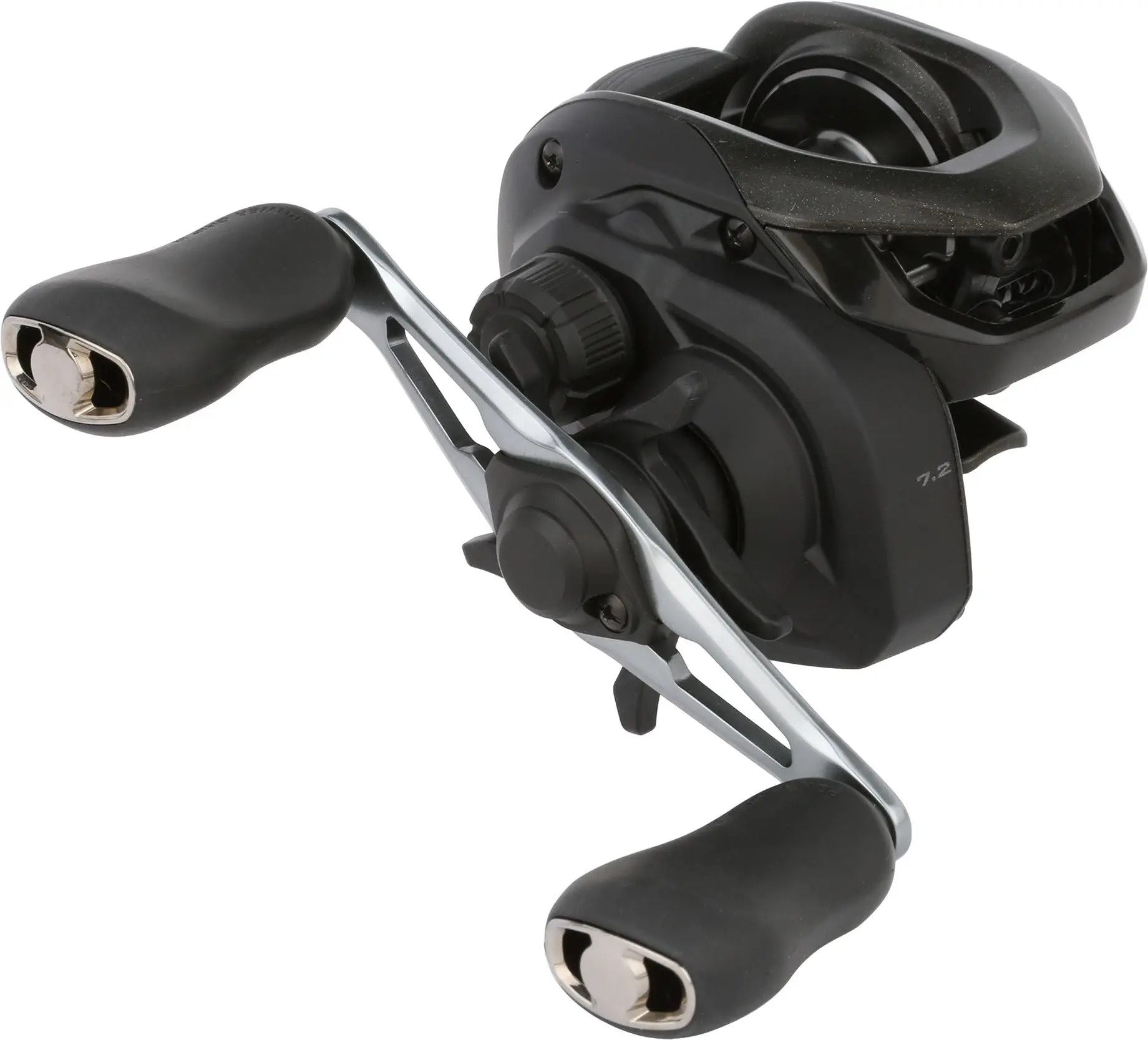 Baitcasting Reel 150 Size, Lightweight Compact Aluminum Body with Variable Brake System, Super Free Spool for Right/Left Hand Anglers, Fishing Equipment
