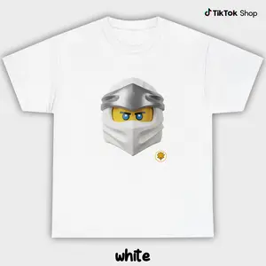 White NINJA Tee