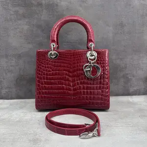 Pre-owned Dior Leather Shoulder Bags 7.8'' R24269 Shoulder Bag C19491335819 0612 T3 Mia