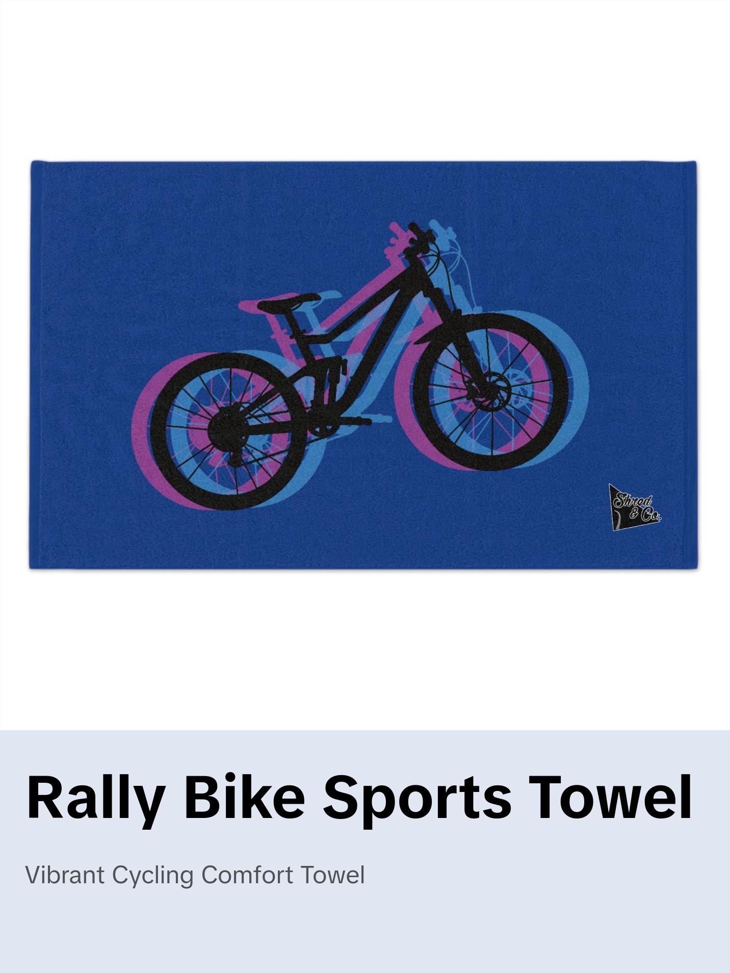 Bicycle Rally Towel - Stylish & Vibrant Towels for Cyclists