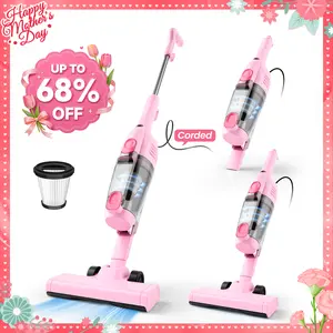 [Mother's Day Gifts] INSE R6X Corded Stick Vacuum, 15KPa Suction with 600W Motor, Ultra-Lightweight Bagless Upright Vacuum with Handheld for Home Hard Floor Hardwood Floor Pet Hair Car Cleaning home cleaning tools home appliances