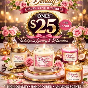 Blessed to know beauty candle