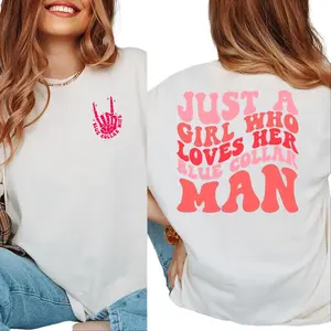 Just A Girl Who Loves Her Blue Collar Man Sweatshirt, Blue Collar Apparel, Blue Collar Man Sweatshirt, Blue Collar Man Shirt, Spoiled By Blue Collar Man Hoodie, Spoiled Sweatshirt, Blue Collar Sweatshirt, Blue Collar Man TShirt, Blue Collar Hoodies