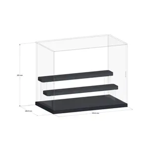 Clear Acrylic Dustproof Display Case - Storage Shelf for Blind Boxes, Action Figures & Collectible Models